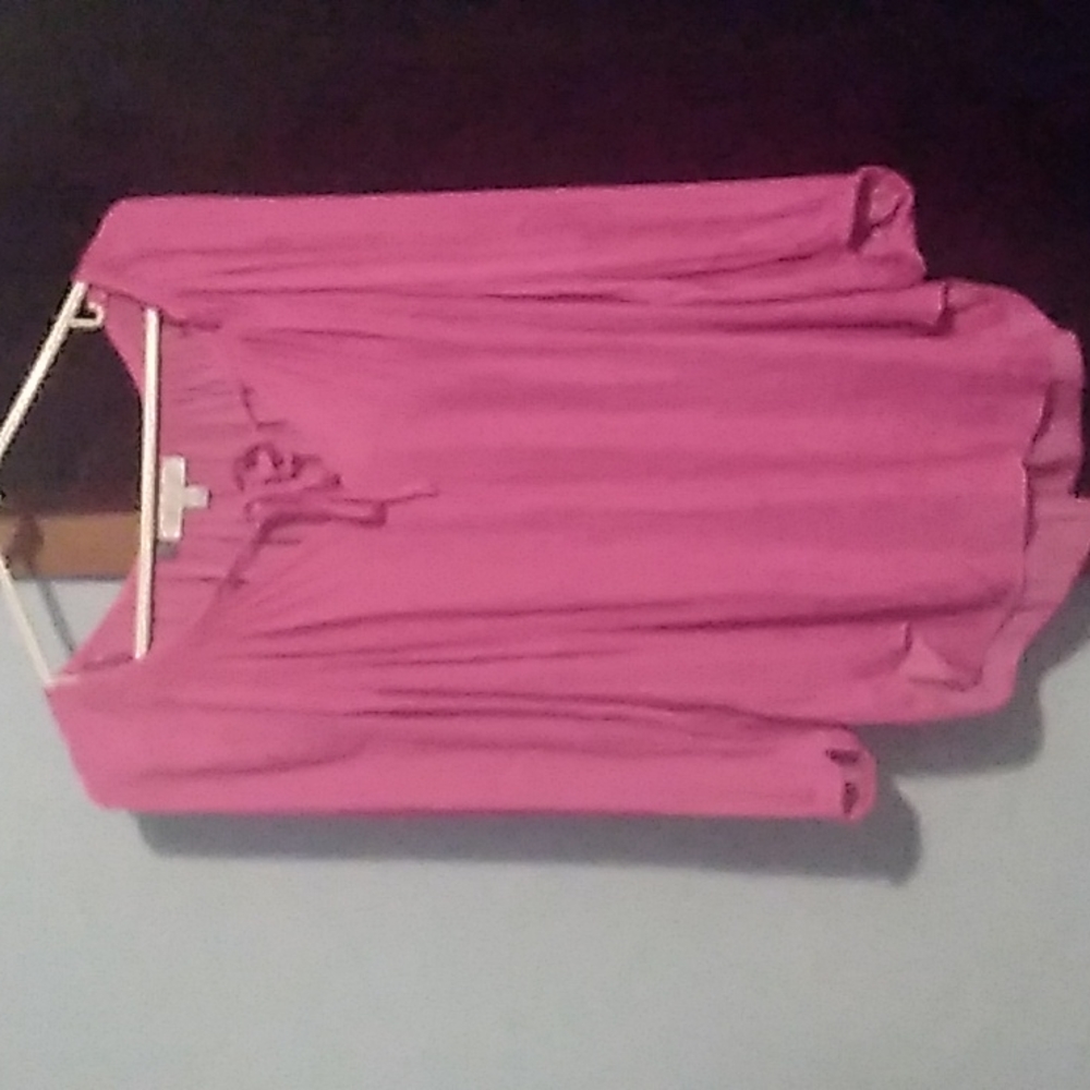 Pink dress top